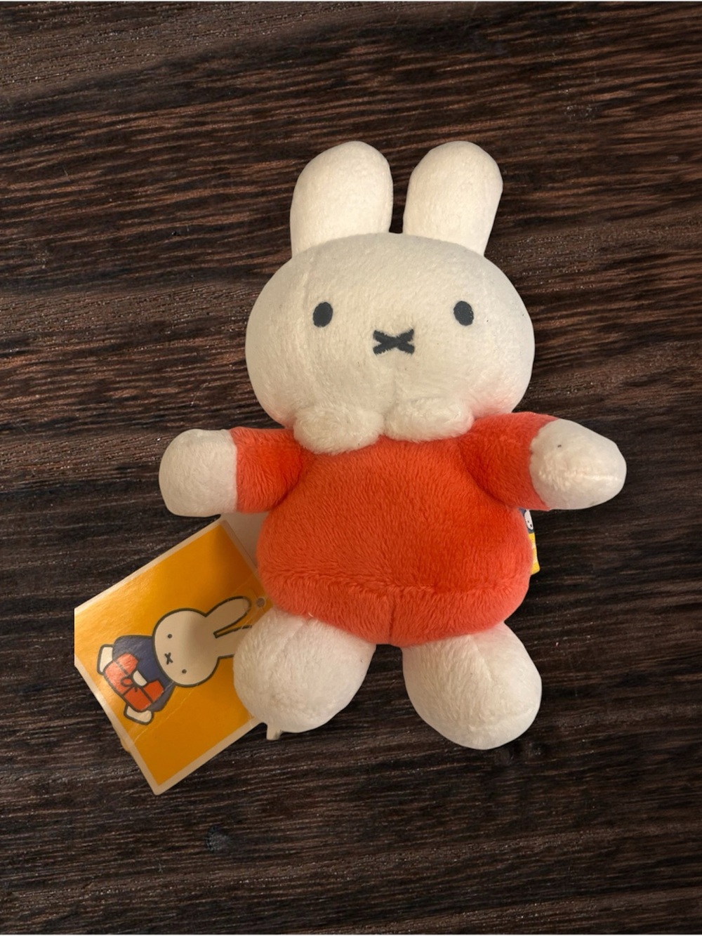 miffy Plush Bunny in Orange Sweater